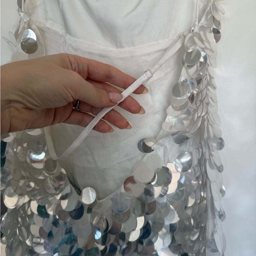 Retrofete Lainey Sequin Mini Dress XS - Picture 6 of 11